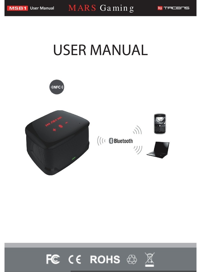 MARS GAMING MSB1 user manual