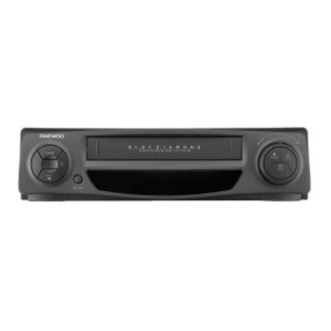 Daewoo DV-F562 Series User manual