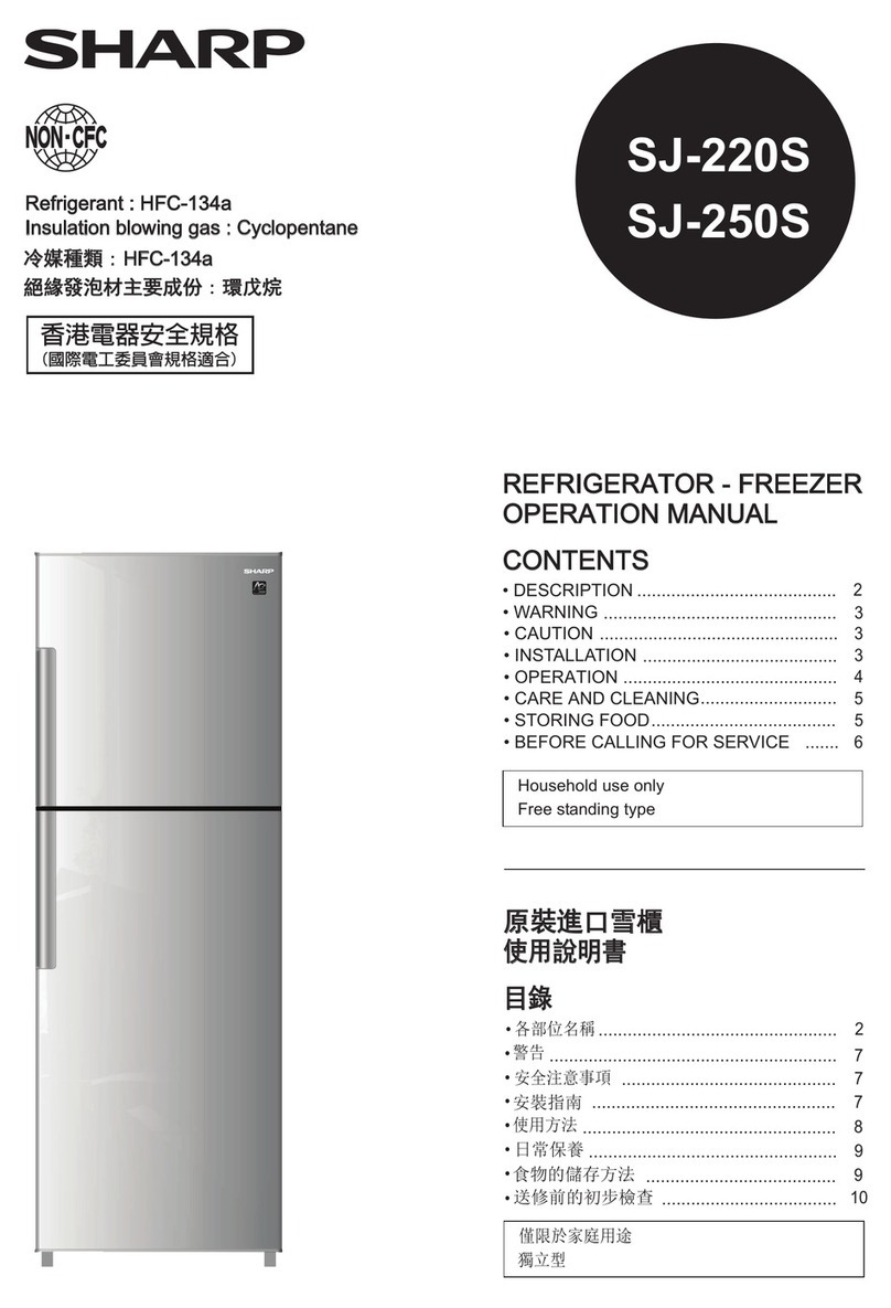 Sharp SJ-220S Operation manual