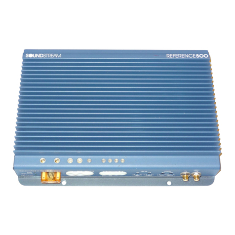 Soundstream Reference Series 200 Programming manual