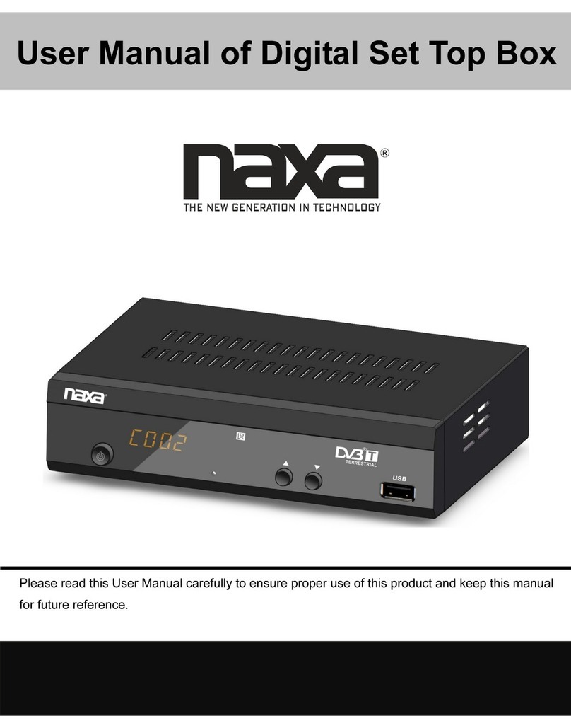 Naxa NT-52 User manual