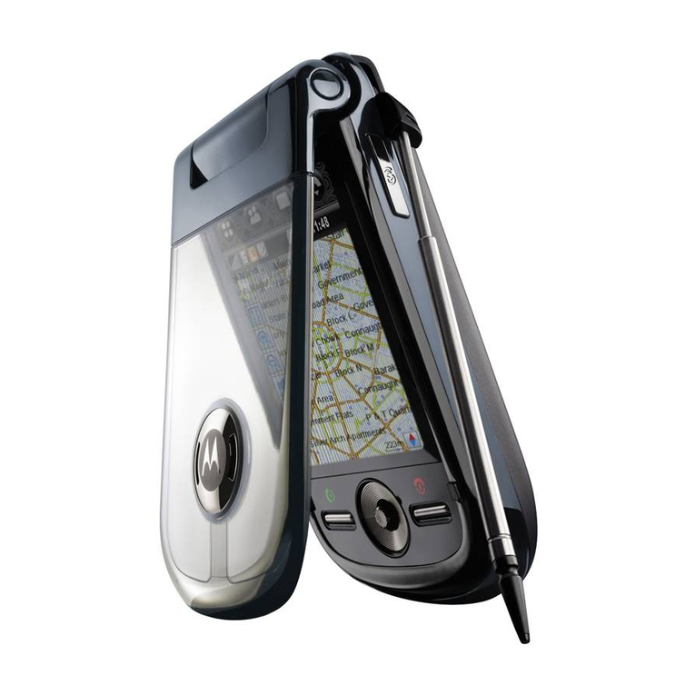 Motorola MOTOMING A1600 User manual