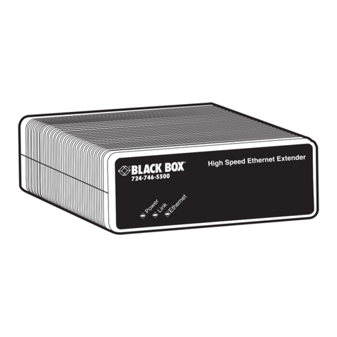 Black Box LB400A User manual