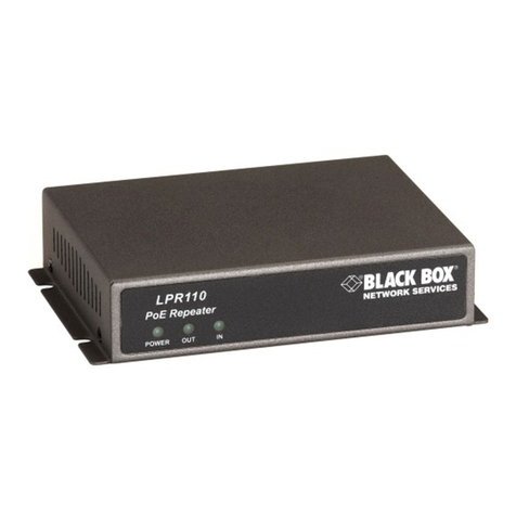 Black Box LPR110 User manual