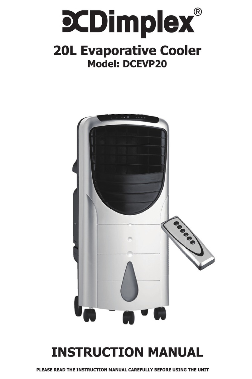 Dimplex DCEVP20 User manual