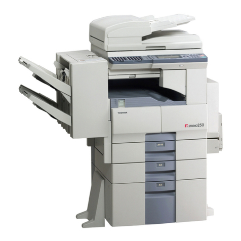 Toshiba e-studio 160 User manual