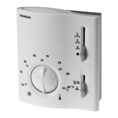 Siemens RAB20 Series Technical instructions