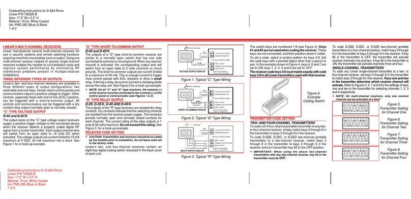 Linear D-2C Administrator guide