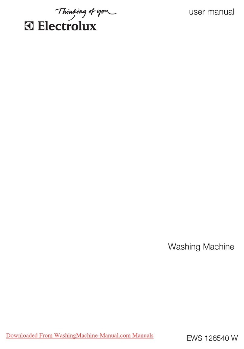 Electrolux EWS 126540 W User manual