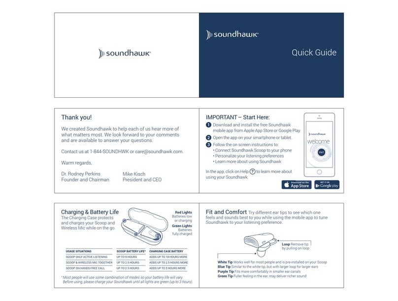 Soundhawk Smart Listening System quick guide