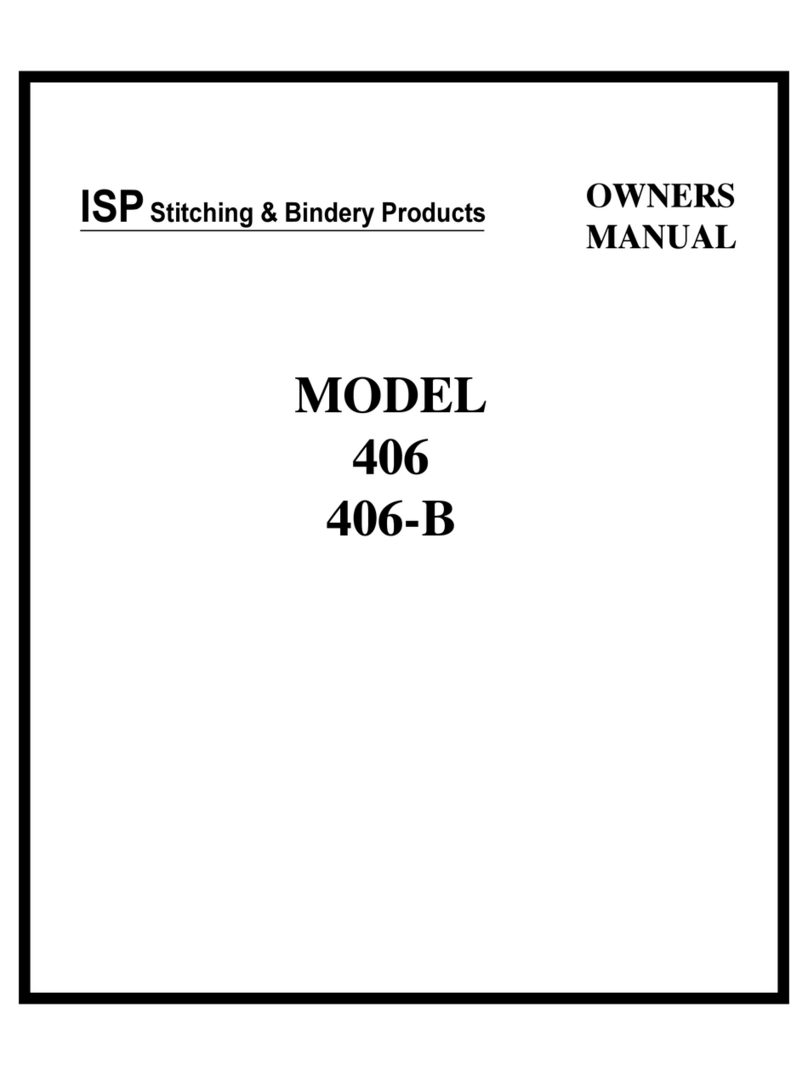 iSP 406 owner's manual