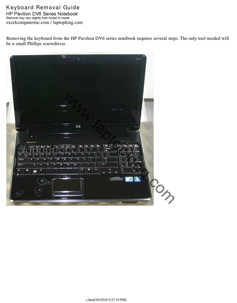 HP Pavilion DV6 Series User manual