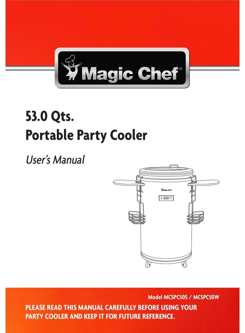 Magic Chef MCSPC50S User manual
