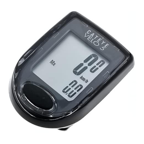 Cateye Velo5 CC-VL510 User manual Cateye Velo5 CC-VL510 User manual