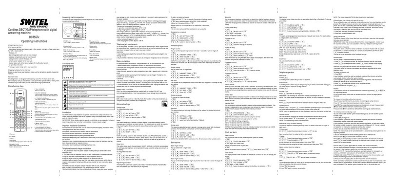 switel DCT557x User manual