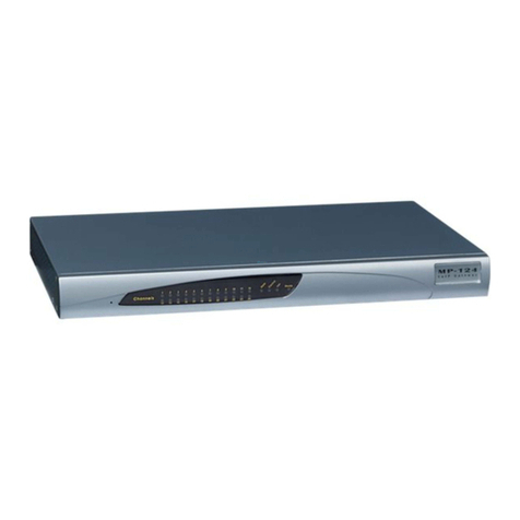 AudioCodes MediaPack MP-11x Series User manual