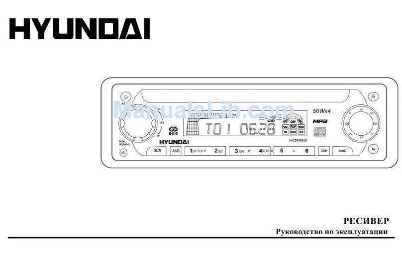 Hyundai H- CDM8060 instruction manual