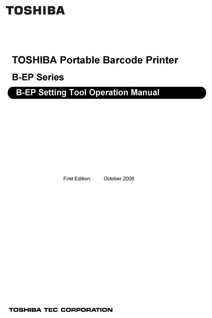 Toshiba B-EP Series User manual