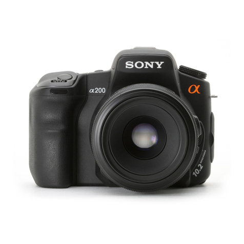 Sony DSLR-A200  (DSLR-A200) User manual