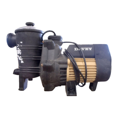 Davey POWER ACE CR 100 User manual
