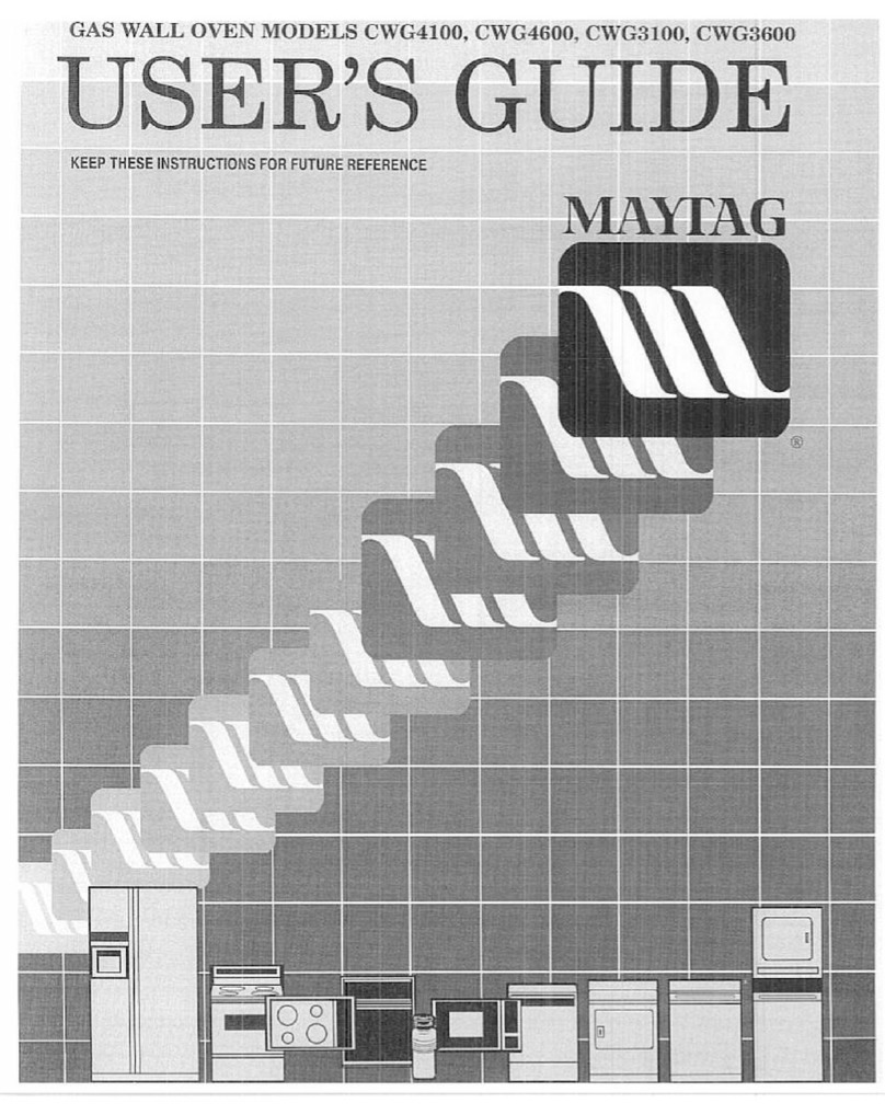 Maytag CWG41000 User manual