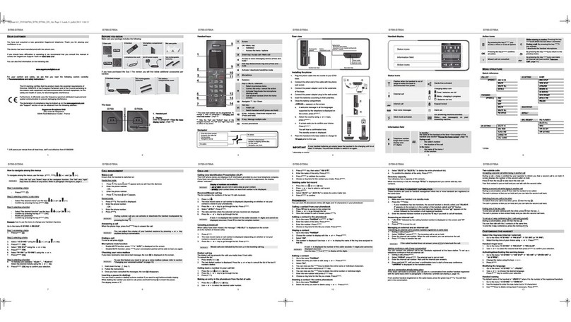 SAGEMCOM D750 user guide