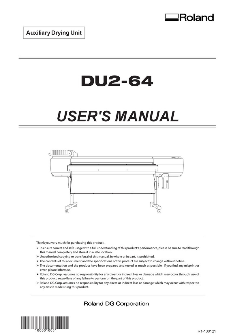 Roland DU2-64 User manual Roland DU2-64 User manual