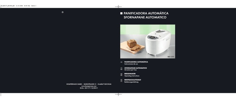 Kompernass KH 1171 operating instructions