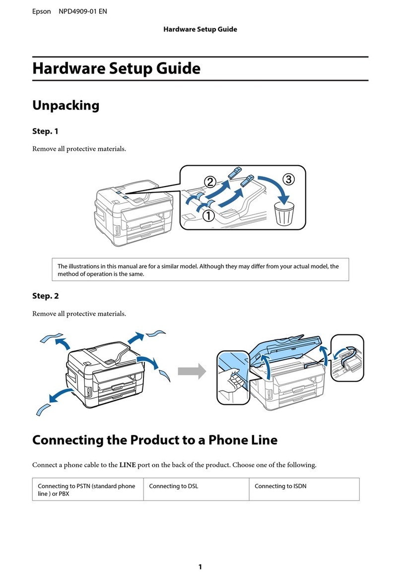 Epson NPD4909-01 User manual