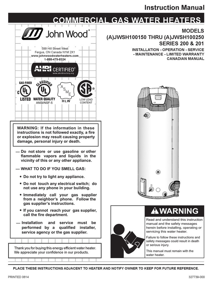 John Wood (A)JWSH100150 User manual