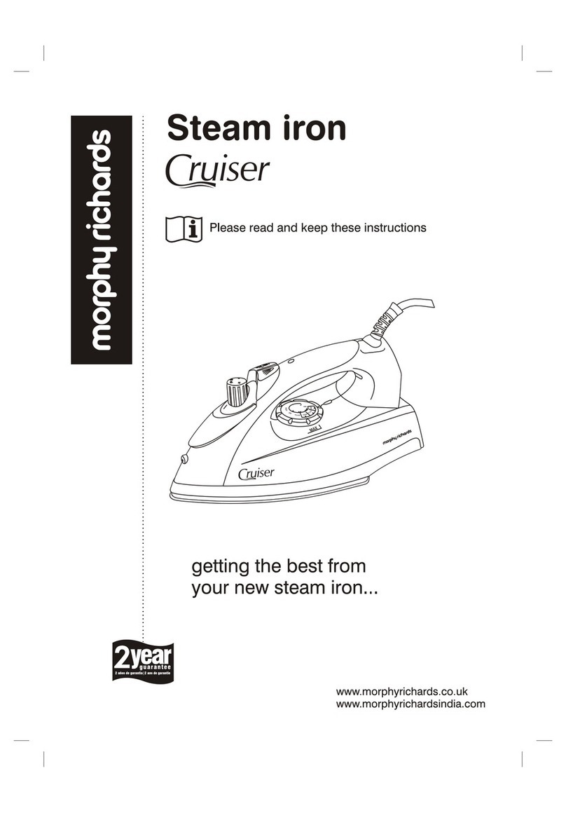Morphy Richards Cruiser User manual