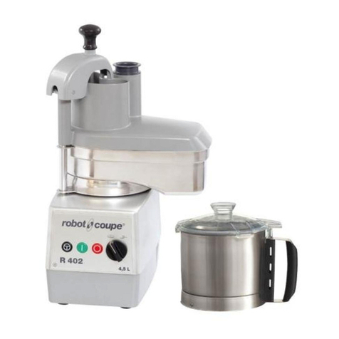 Robot Coupe R 402 V.V. User manual