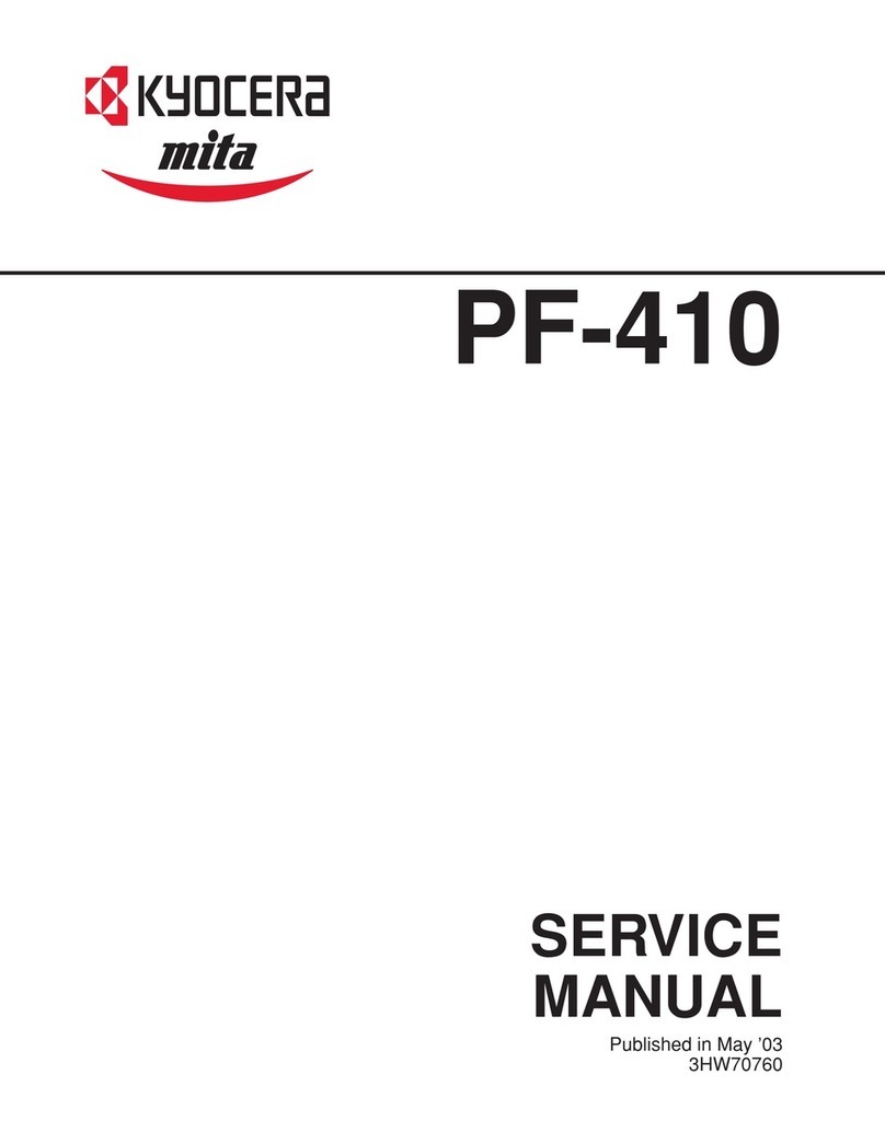 Kyocera PF-410 Service manual