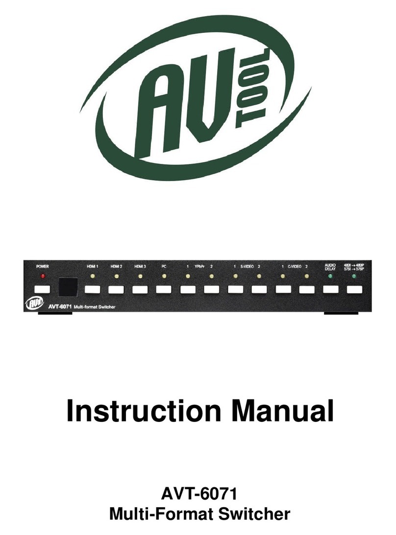 AV TOOL AVT-6071 instruction manual