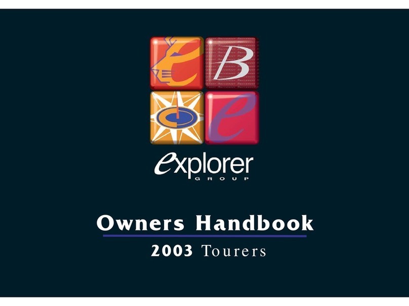 Explorer Group 2003 Tourers Owner's handbook