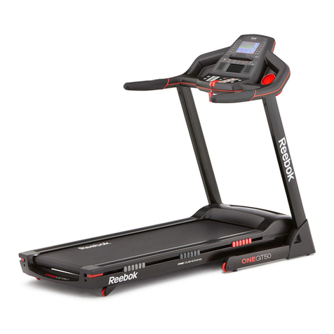 Reebok Ine GT50 User manual