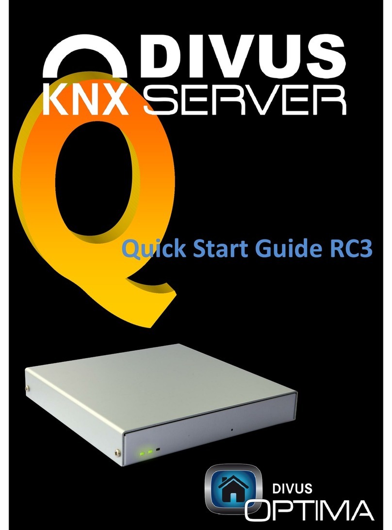 Divus OPTIMA RC3 User manual
