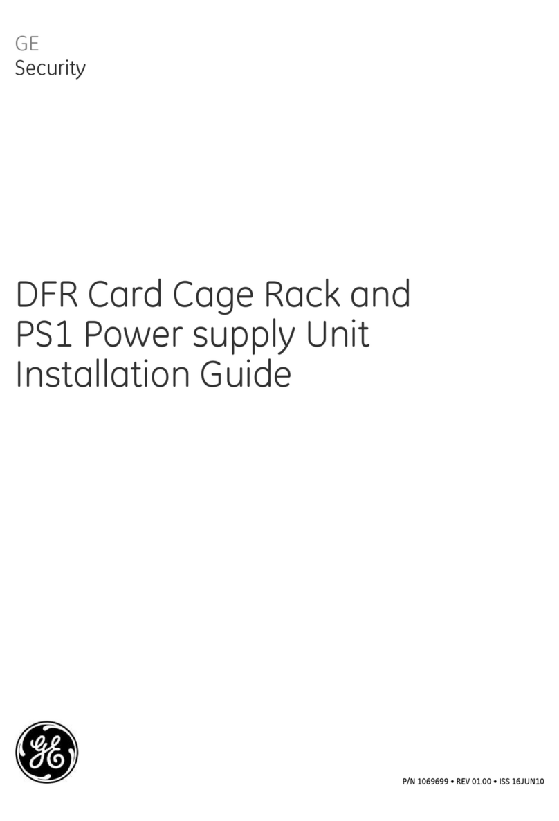 GE Security PS1 installation guide