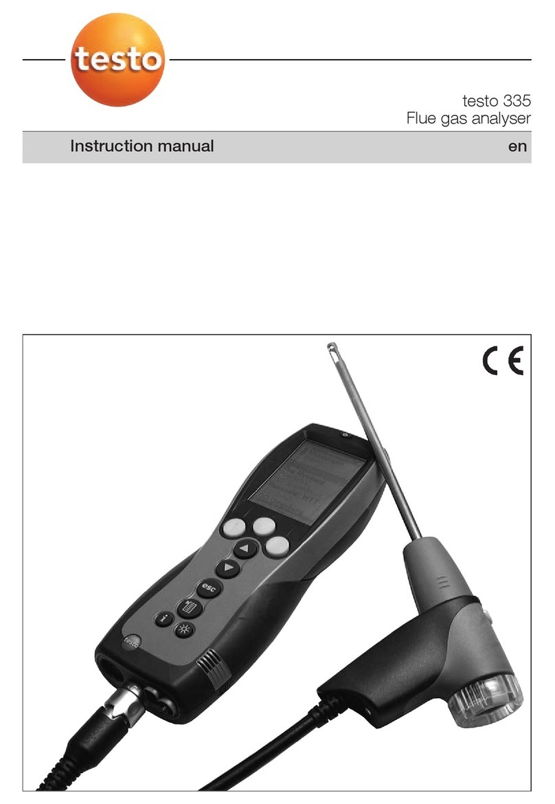 TESTO 335 User manual