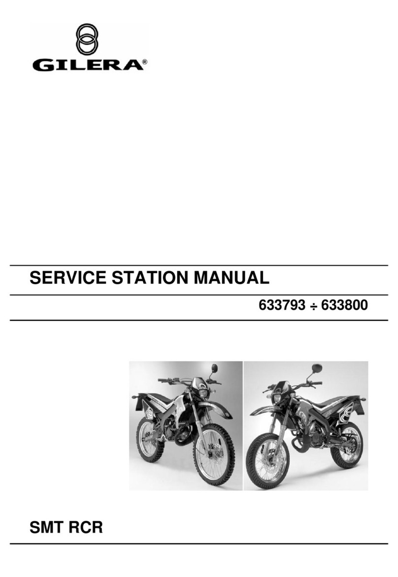 Gilera SMT RCR 633800 Service station manual
