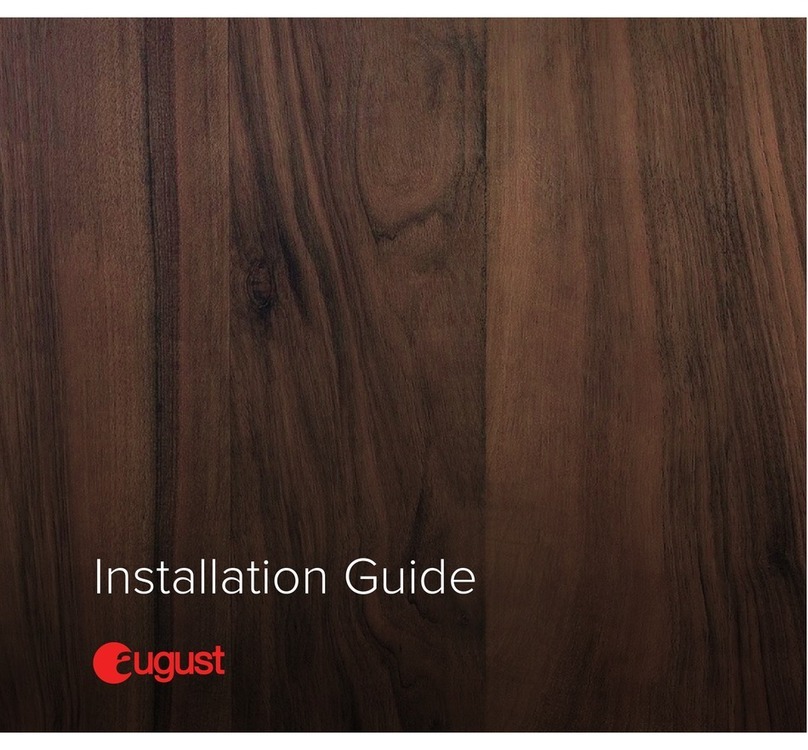 August Smart Lock installation guide