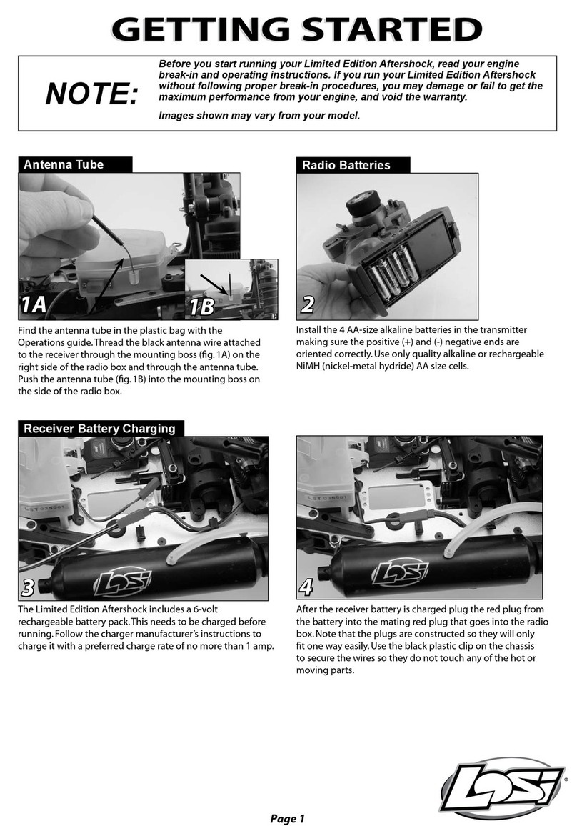 Team Losi LOSB0012LE User manual