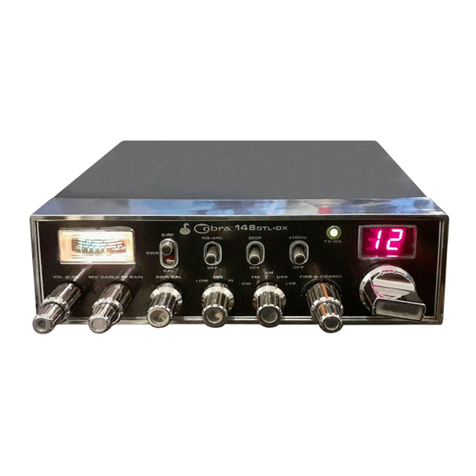 Cobra 148GTL-DX User manual