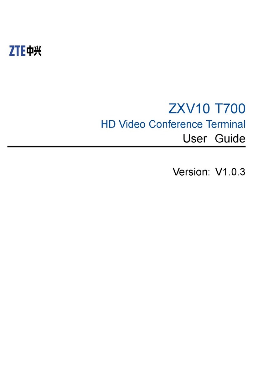 Zte ZXV10 T700 User manual
