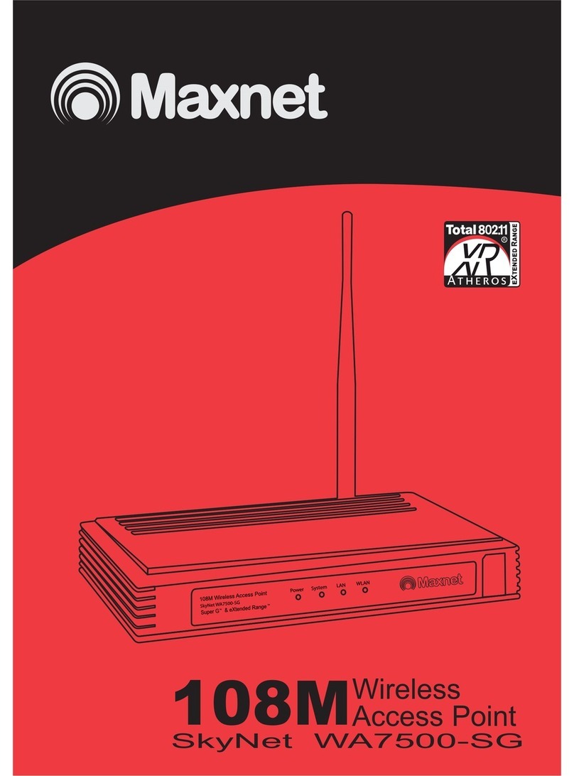 Maxnet SkyNet WA7500-SG user guide