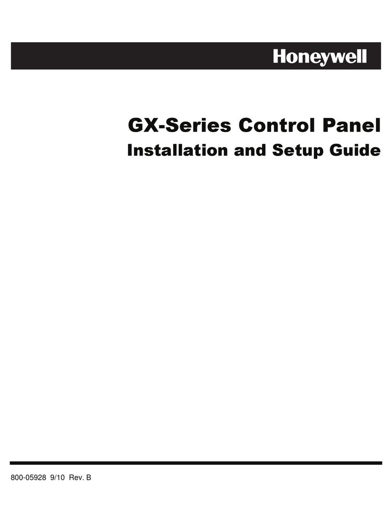 Honeywell GX-Series Assembly instructions