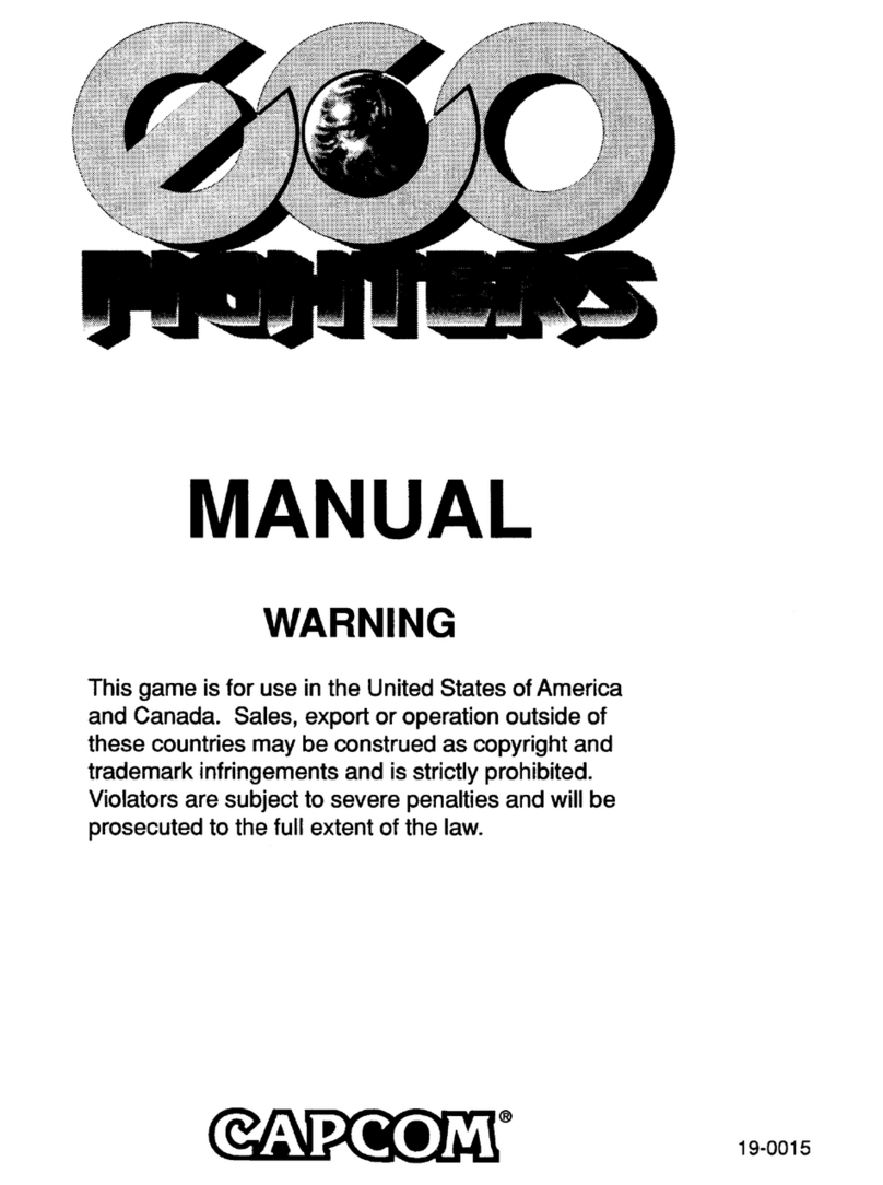 Capcom ECO Fighters Manual guide