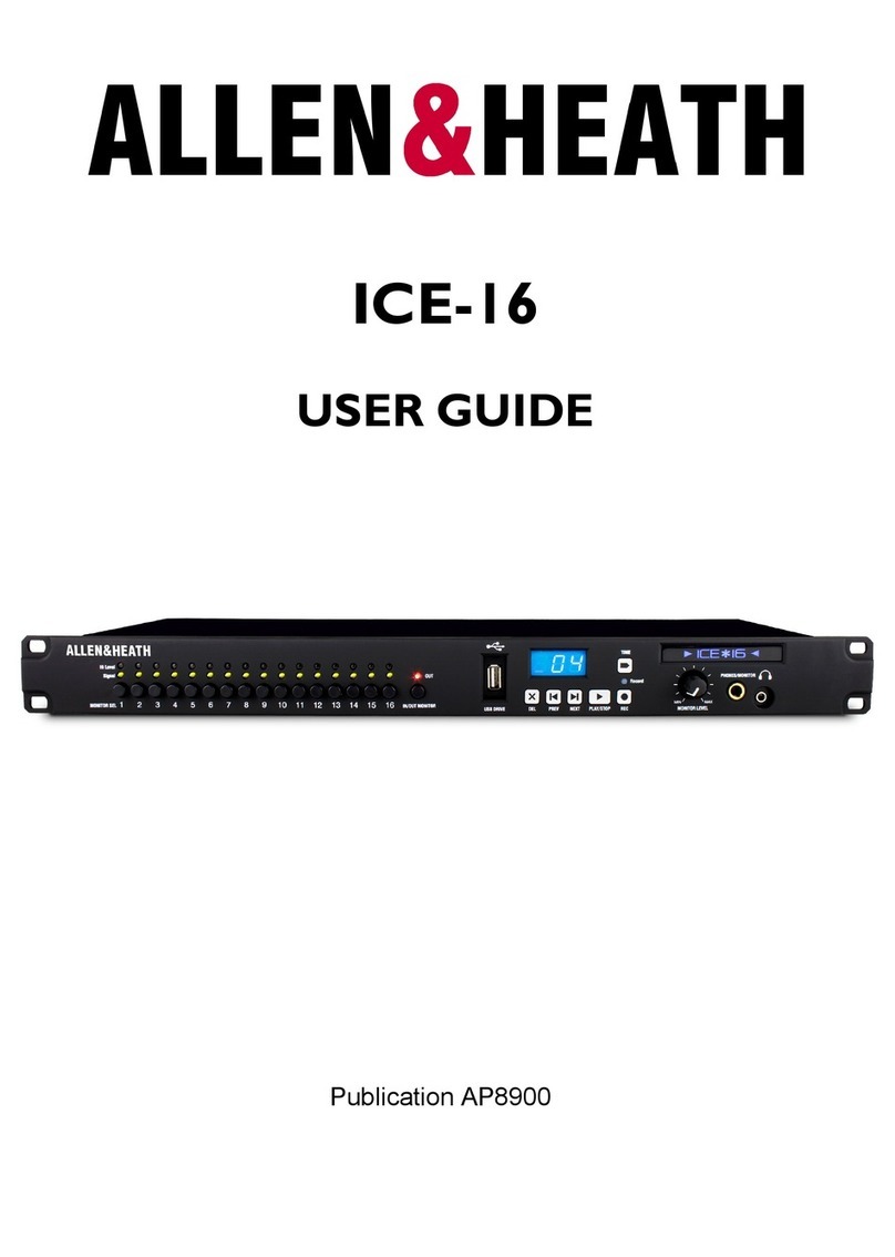 ALLEN & HEATH ICE-16 user guide