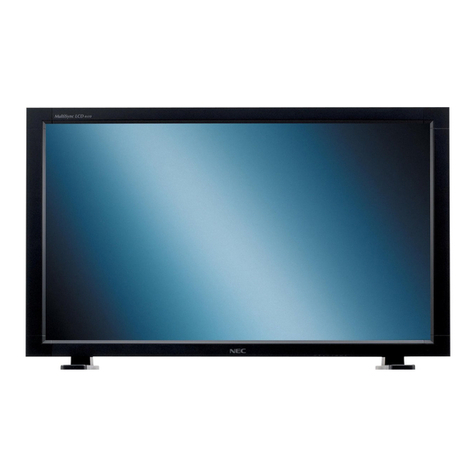 NEC MultiSync LCD4010 User manual