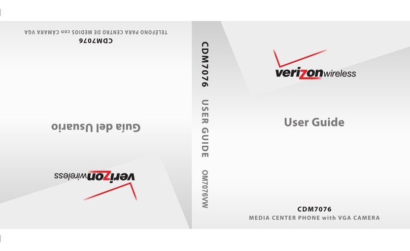 Verizon Wireless CDM7076 user guide